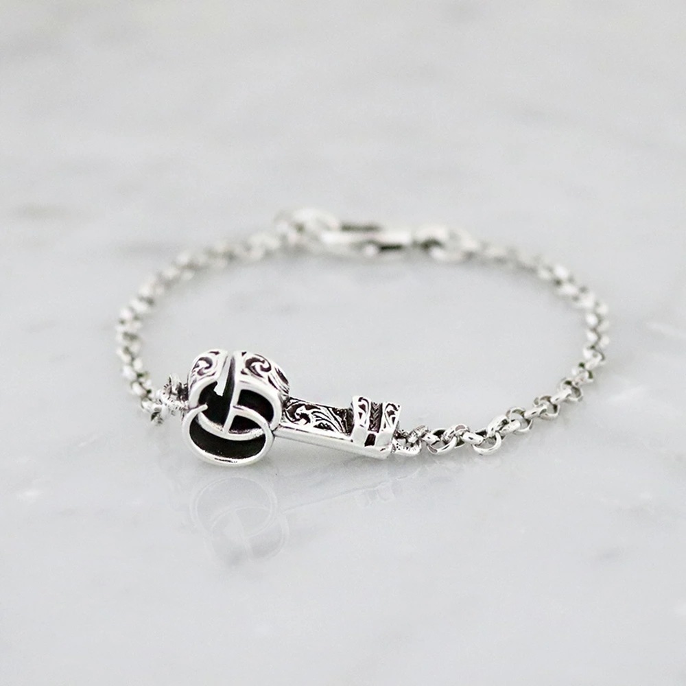 ブレスレット メンズ レディース ダブルG キー 632207 J8400 0701 選べる3siz 29,452円