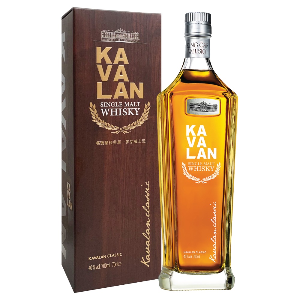 カバラン クラシック 1本 700ml / シングルモルトウイスキー ギフトBox入り 台湾ウィスキーの定番 Kavalan Classic Single Malt Whisky