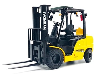 HYUNDAI 1/20 30DFORKLIFT TRUCK フォークリフトトラック/ダイキャスト/重機/小型/コレクション