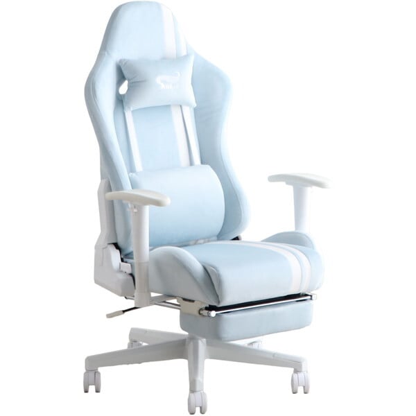 東馬 54682080 SeAGA girl ゲーミングチェア BL ブルー メーカー直送