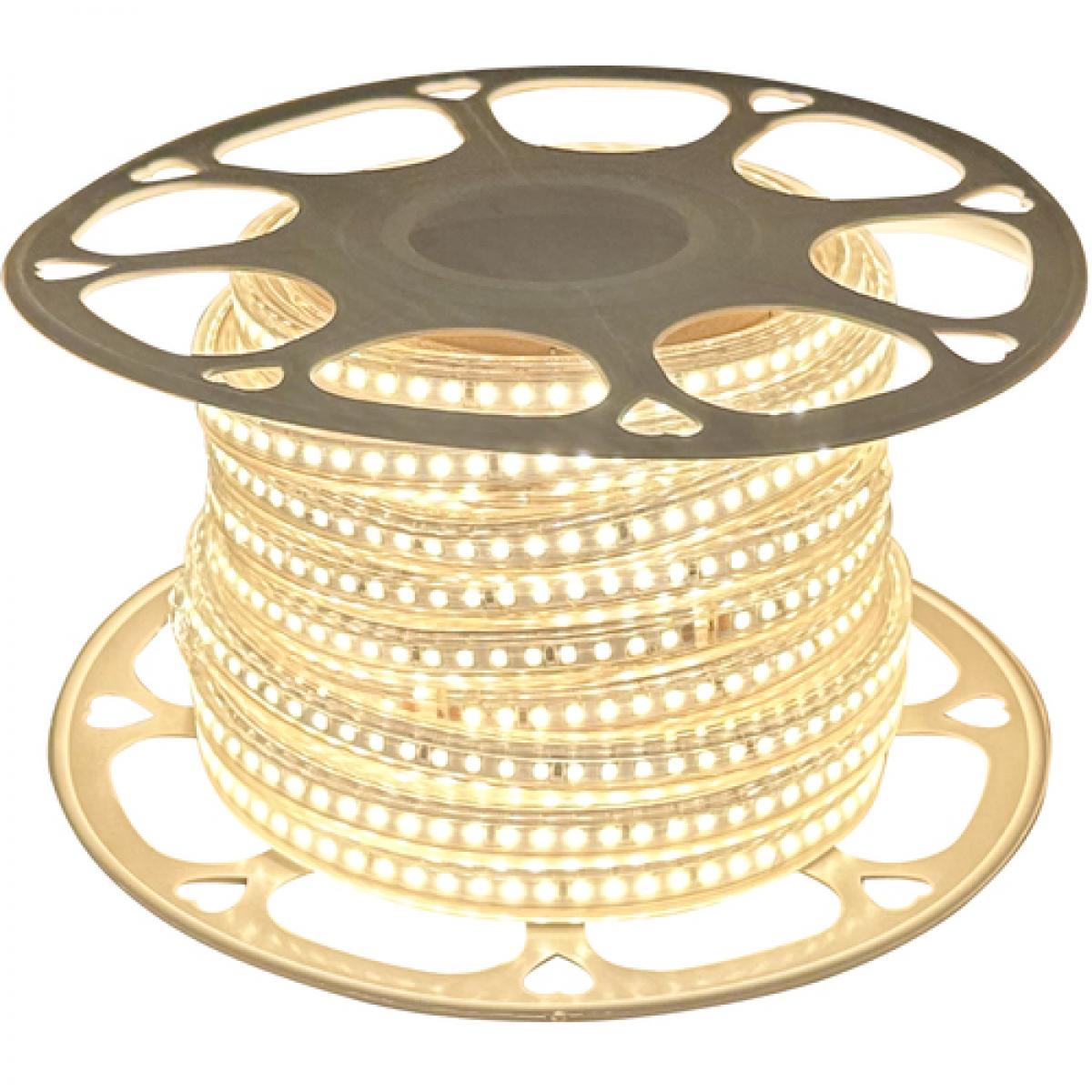 富士倉 片面発光 LEDロープライト 10ｍ 増設用 電球色 FRL-10GWW　照明 倉庫 工場 ライト 光 作業灯