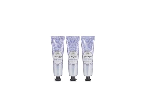 SABON(サボン) フェイスポリッシャー リラクシング おだやかなラベンダーの香り トリオ 60mL3本