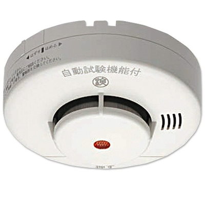 他サイト： ニッタン　光電式住宅用火災警報器 自動試験機能付（電池式） けむタンちゃん10　KRG-1D-Xの商品画像