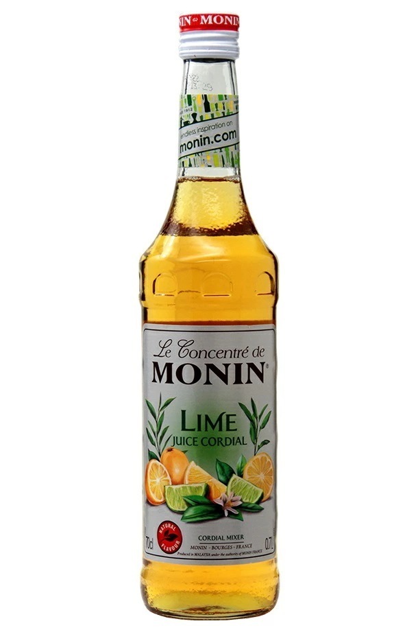 【ケース販売】MONIN モナン CORDIAL ライム果汁シロップ 700ml6本ノンアルコール シロップ