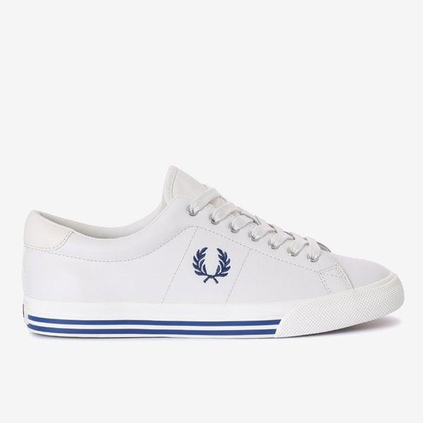 FRED PERRY_ 男女 レザー スニーカーアンダースピン レザー SFPU2334343-V85