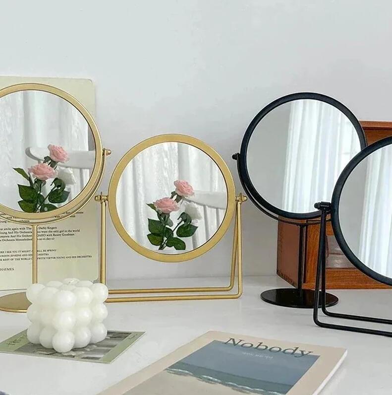 デスクトップバニティミラー 鏡 卓上バニティミラー 韓国インテリア　韓国雑貨