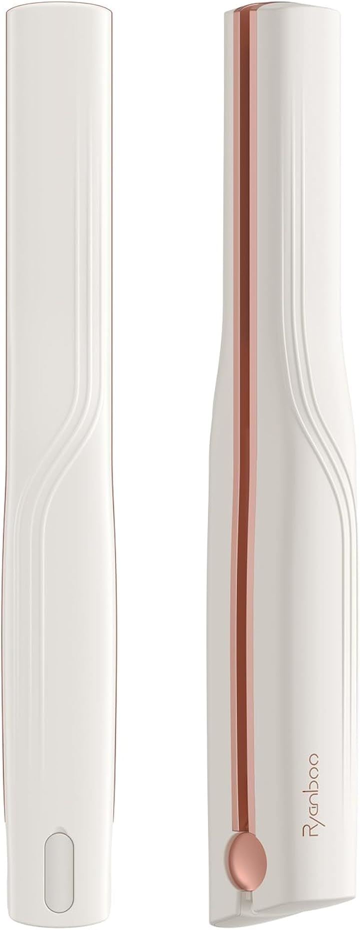 超音波ヘアトリートメントアイロン 1MHz超音波トリートメント導入器 トリートメント浸透促進 ヘアケア 青色＆赤色LED 赤外線温熱 マイナスイオン IPX5防水 USB充電式コードレス