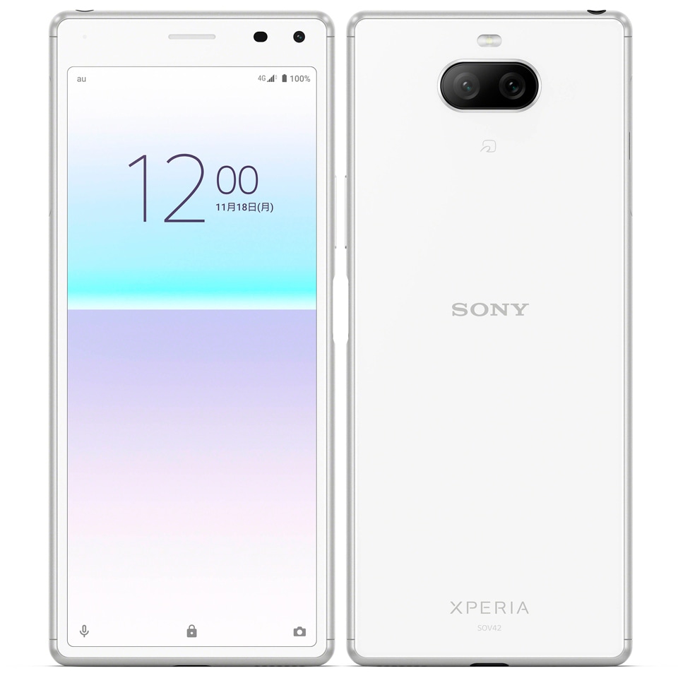 Qoo10] Xperia 8 SOV42 ホワイト : スマートフォン・タブレットPC