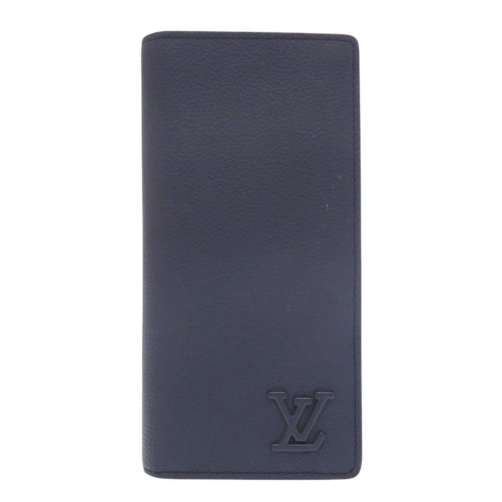 美品 ポルトフォイユ プラザ M81810 長財布/アエログラム マリーヌ LV 1709【中古】 メンズ