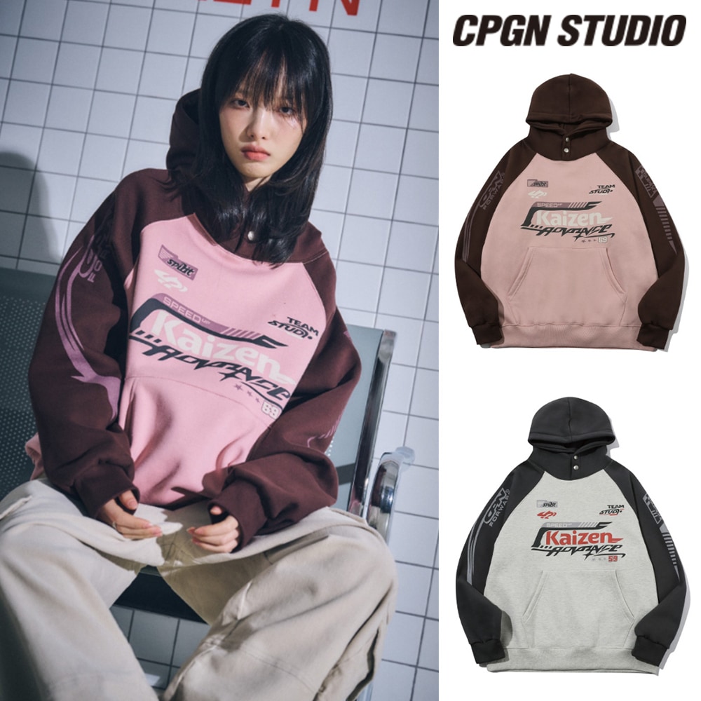 【CPGN STUDIO】 Kaizen Raglan Snap Hood