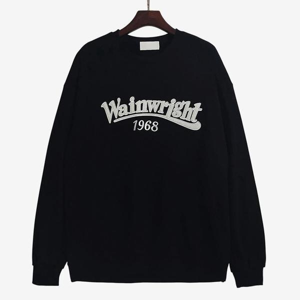 カジュアルルーズフィットマンツーマンTシャツ長袖Tシャツ