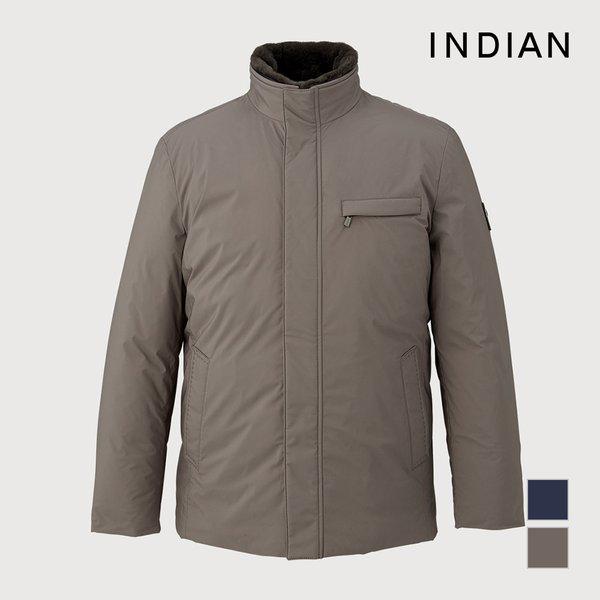 [INDIAN] 男性ミンク襟ダウンサファリ_MITKAXW9501