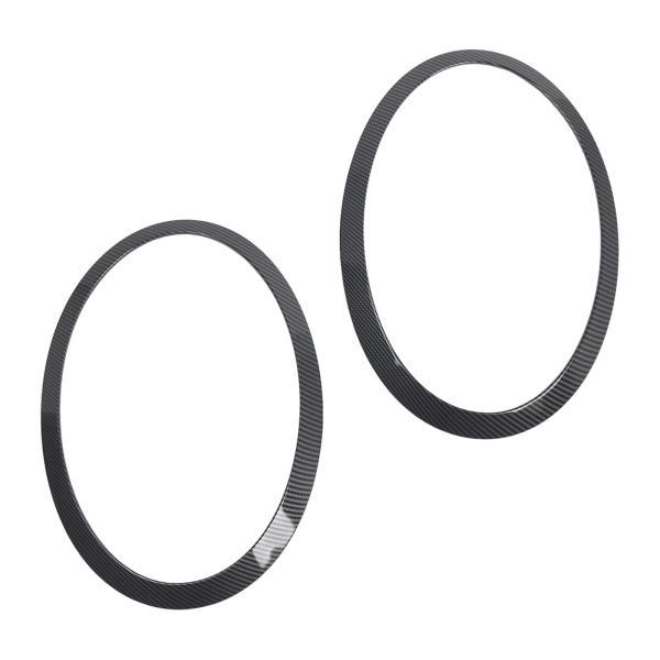 ヘッドライトベゼルカバーリング 51712355791 51712355798 カーアクセサリー デコレーション に適用 F56 F57
