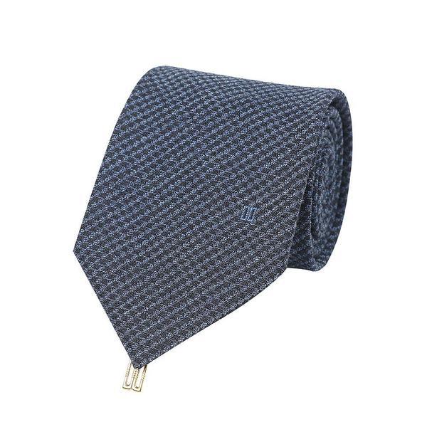 シルク混紡ソリッドパターンネクタイ__DLF1ACF1249N1