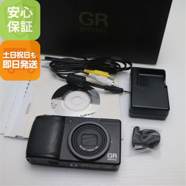 美品 RICOH GR DIGITAL 2 ブラック RICOH デジカメ 195