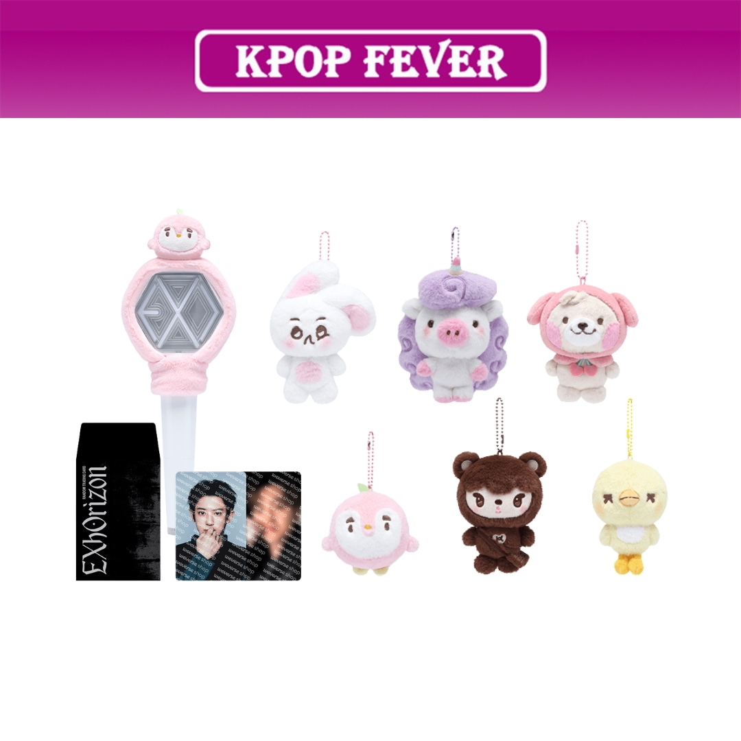 EXO ギョンス ペンミ ぬいぐるみキーホルダー　トレカ付 Qoo10] SMエンターテインメント EXO [EXO PLANET #6