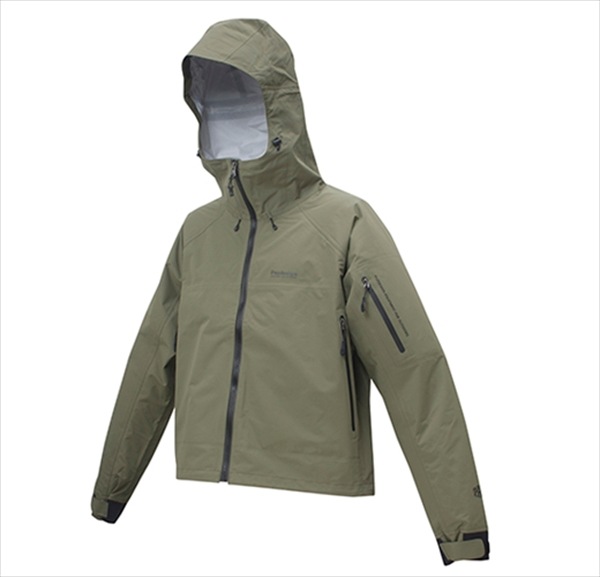 パズデザイン レインウェア PBR-048 BSウェーディングレインジャケットIII オリーブ XL