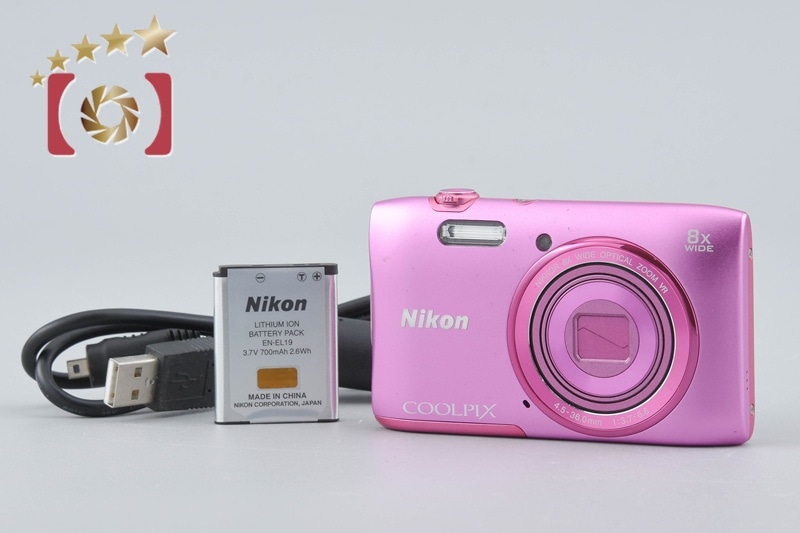COOLPIX S3600 アザレアピンク コンパクトデジタルカメラ