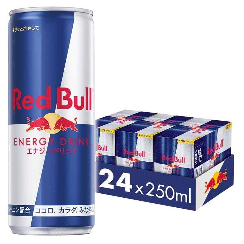 【Amazon.co.jp限定】レッドブル エナジードリンク 250mlx24本