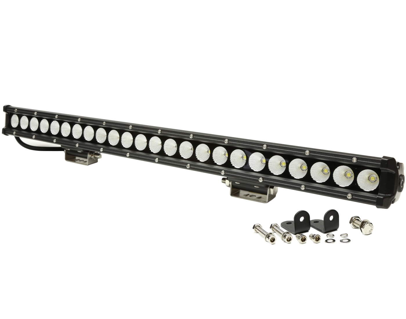 LED ライトバー 63.5cm ワークライト 作業灯 120W 12V 24V 防水IP67 船ボートのデッキライトにも P-464