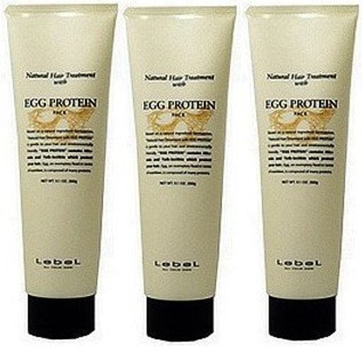 【X3個セット】 ルベル ナチュラル ヘア トリートメント ウィズ EPエッグプロテイン 260ML