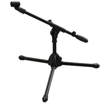 他サイト： キクタニ　ショートブームマイクスタンド(ブラック)　MS206Bの商品画像