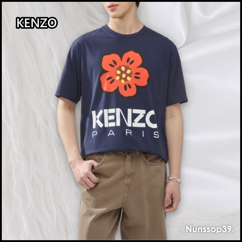 KENZO FD55TS4454SO77 ボーク フラワー Tシャツ