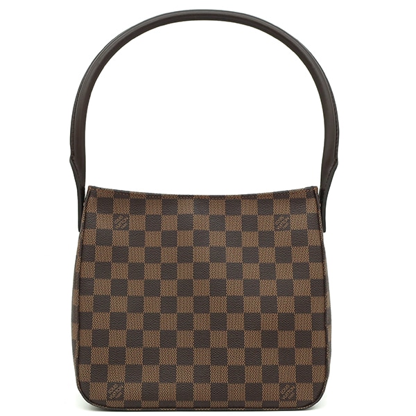 ルイヴィトン LOUIS VUITTON ショルダーバッグ ルーピング MM ダミエキャンバス ダミエエベヌ ゴールド金具 茶 肩掛け N51157 FL0022【中古】