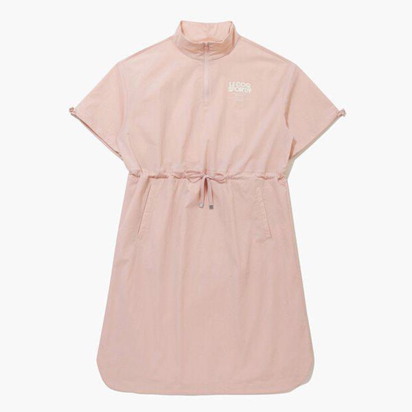 [] 女性用ストレッチウーブンルーズフィットワンピース QQ122OOP29-IPK0