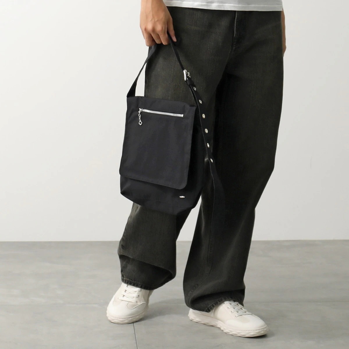 OUR LEGACY アワーレガシー ショルダーバッグ SLIM SATCHEL スリムサッチェル A2258SBP メンズ クロスボディ 鞄 STATIC-BLACK 【ts】 32,137円