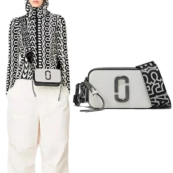 The Bicolor Snapshot Crossbody Bag 2P3HCR005H01 MARC