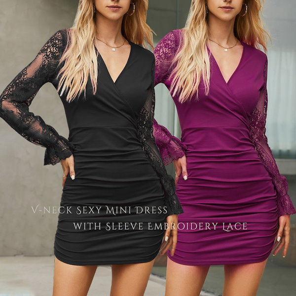 Qoo10] 【人気商品超目玉】パーティードレス ミニ