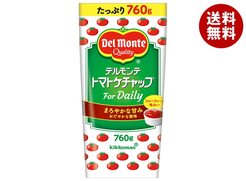 デルモンテ トマトケチャップ For Daily 760g×12本入×(2ケース)