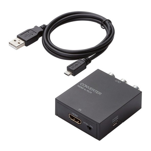 AD-HDCV02 ダウンスキャンコンバーター HDMI‐RCA HDMI1.4 メーカー直送