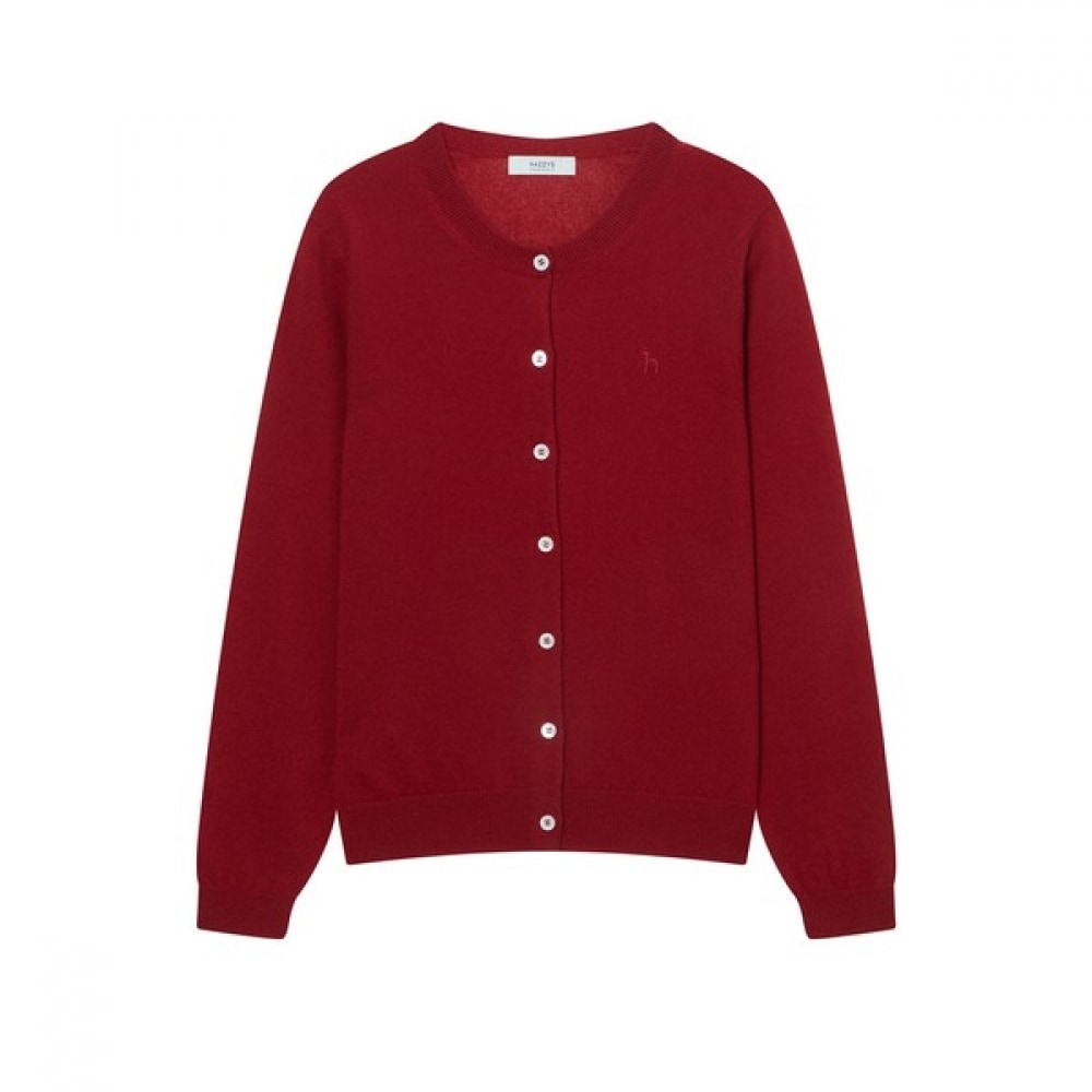 (ヘッジスレディース) 24FW ラウンドカーディガンワイン HSSW4DC03D2 28,712円