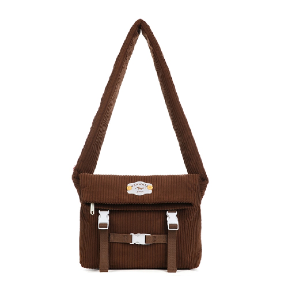 VANWALK アイビークロスボディバッグ [ブラウン]