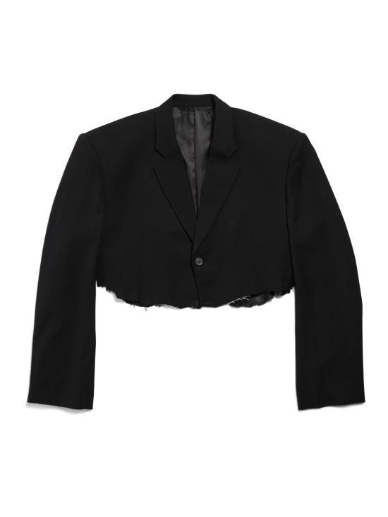 BALENCIAGA Women Suit Jackets 839295 TRT011000 Black