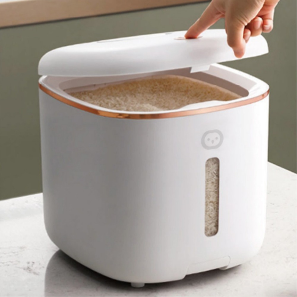 [アウリビング] 新鮮維持 米保存容器 真空 米保存容器 10kg おしゃれな虫防止米容器 真空雑穀容器 真空保存容器 10L 米保存容器 密閉容器 フードストッカー