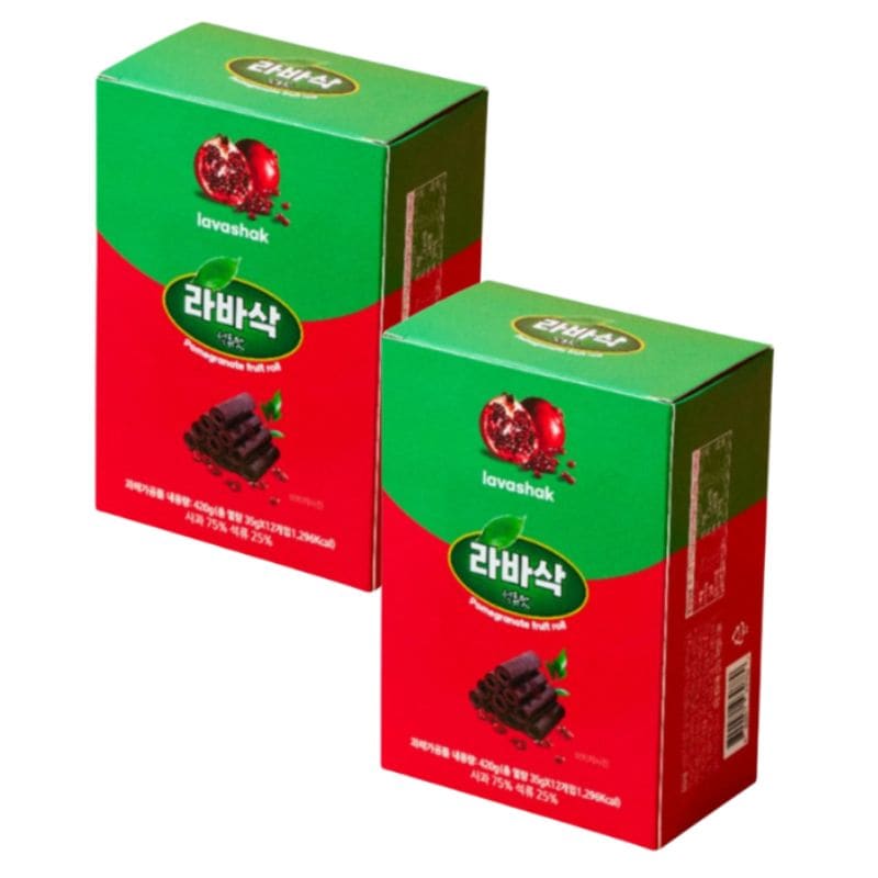 Lavashak ザクロ味ゼリー 12p 2個 /ASMR/ザクロ味