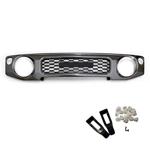 【JB64 /JB74】スズキジムニー フロントグリル 新型スズキジムニーガーニッシュ フロントグリルカバー 外装パーツ アクセサリー 専用設計