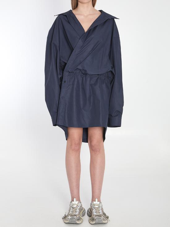BALENCIAGA Women Mid Skirts 814136 BLUE