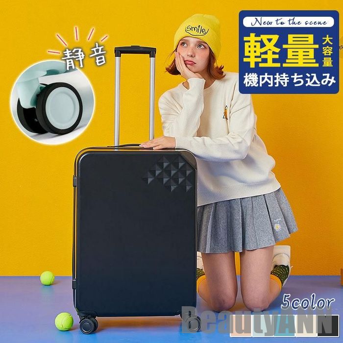 【NEWカラー追加】新生活 スーツケース キャリーケース キャリーバッグ 小型 機内持ち込み TSAロック搭載 ファスナー 大容量 軽量 静音 1泊2日 2泊3日 出張 修学旅行 プレゼント ギフト