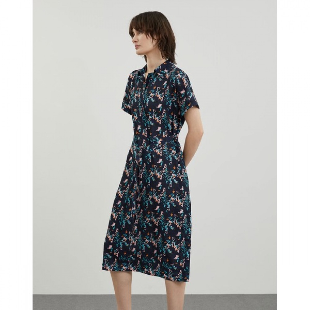 [オリビア・ローレン] オールオーバープリントドレス_VOCOA4M5131