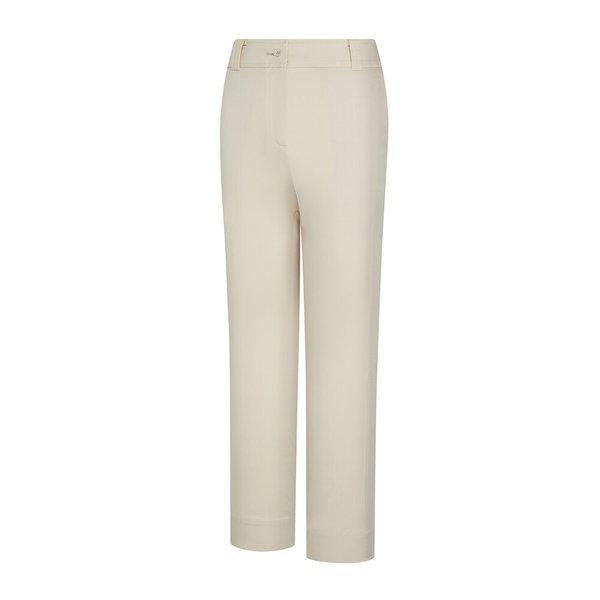 女性 夏 綿タッチ カジュアル ロールアップ パンツ アルティ(女) KTP9131W