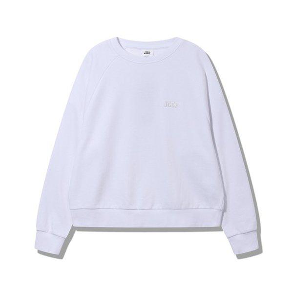 JQ3TSF863 ホワイト 女性専用 ブルーシリーズ 裾ストリング スウェットシャツ