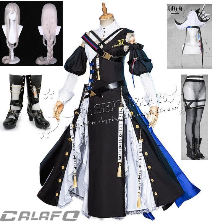 アークナイツ (明日方舟) 帰溟スペクター コスプレ衣装 ウィッグ 靴 スチューム cosplay イベント 演出服 アニメ変装 仮装