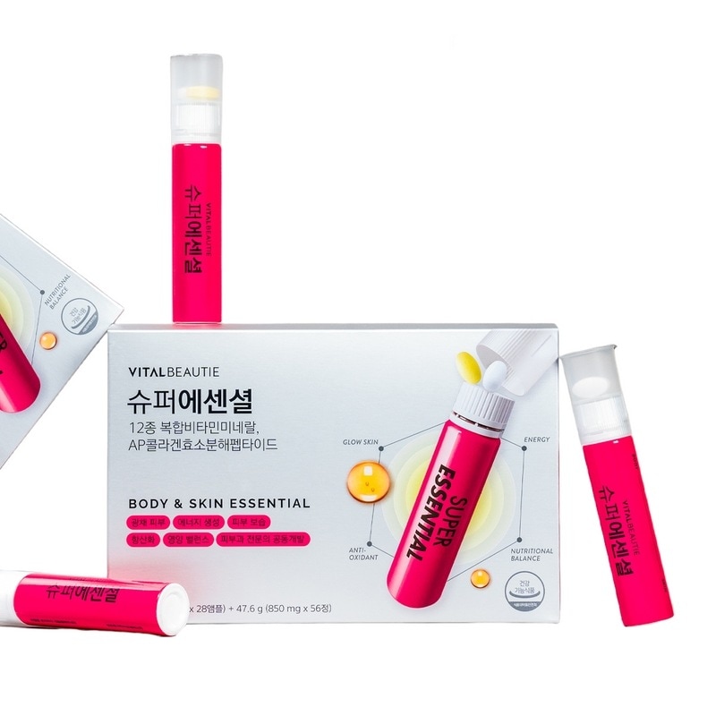 バイタルビューティースーパーエッセンシャル28口+5口NEW [ピンクショットビタミン] 14,489円