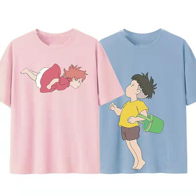 Qoo10] 半袖 Tシャツ かわいい崖の上のポニョプ