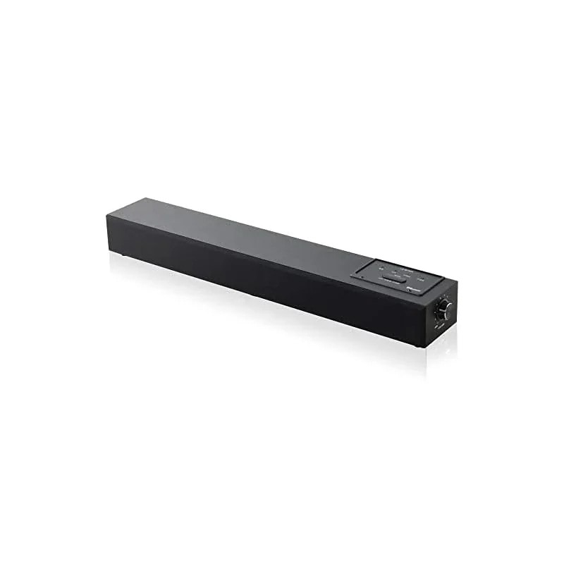 【即納】[山善] バースピーカー 双方向Bluetooth機能搭載 ver5.0 スマホ再生対応 スーパーウーハー サウンドバー THB-BT60(B)