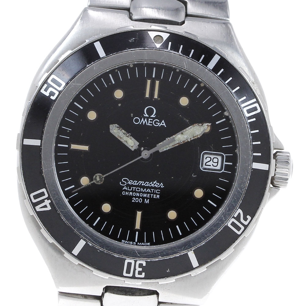 オメガ OMEGA シーマスター200m ラージサイズ 自動巻き メンズ _820215【中古】